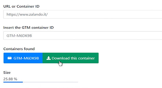 Istruzioni Spy Tool step 1: download container