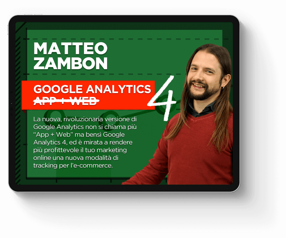 Tablet Google Analytics 4